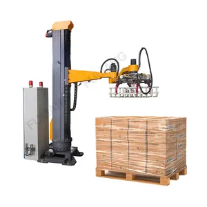 Automatic Industrial Robot Stacker Palletizer Stacking Machine For Box Pallet Stacker Automatic Column Palletizer