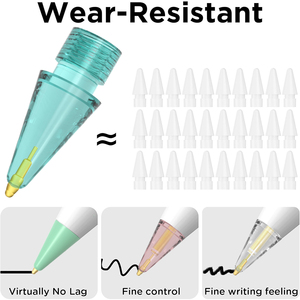 2025 nuovi prodotti di ricambio accessori digitali Set di 6 pezzi di metallo per matita <span class=keywords><strong>Apple</strong></span> penne e punte a matita - Product Image 2
