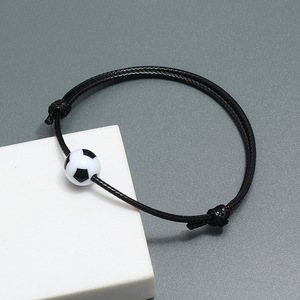 Pulsera Deportiva con Dijes de Fútbol, Pulseras de Capitán de Fútbol, Pulseras Inspiradoras, Regalo Deportivo - Product Image 6