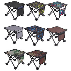 Taburete para acampar, sillas plegables para exteriores, sillas plegables para caminar, senderismo, pesca - Product Image 2