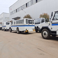 Fabricant 4x2 4x4 18 sièges 22 places Transporteur de passagers Camion minier Bus de mine Voitures de tourisme pour l'exploitation minière