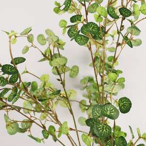 Arbre artificiel de begonnie Qihao, plante décorative d'intérieur en pot à feuilles de soie, haute simulation, style nordique, cadeau de déménagement - Product Image 2