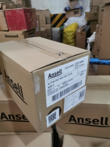 Ansell 37-185 Ungefütterte gerade Manschette 22 Mil Green Sol-Vex Ellenbogen langer Overall Baumwolle Gerade Manschette zur Reinigung Anti statisch - Product Image 6
