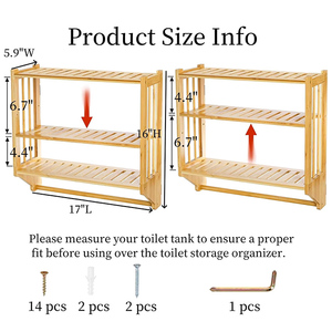 <span class=keywords><strong>ชั้น</strong></span>วางของไม้ไผ่ธรรมชาติ <span class=keywords><strong>3</strong></span> <span class=keywords><strong>ชั้น</strong></span> ปรับระดับได้ ติดผนังหรือวางพื้นได้ ใช้จัดเก็บของอเนกประสงค์ <span class=keywords><strong>ห้อง</strong></span>น้ำ <span class=keywords><strong>ห้อง</strong></span>ครัว <span class=keywords><strong>ห้อง</strong></span><span class=keywords><strong>นอน</strong></span> เป็นมิตรกับสิ่งแวดล้อม - Product Image 2