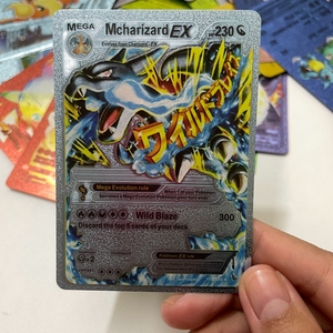 Các loại hiếm cho Pokemon TCG thẻ giao dịch đầy màu sắc boong đầu với Charizard thẻ nhựa không thấm nước cho trẻ em và nhà sưu tập - Product Image 4