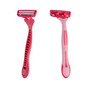 Maquinilla de Afeitar Desechable para Mujer con Triple Hoja de Acero Inoxidable y Mango de Goma, Herramienta de Afeitado de Alta Calidad y Bajo Costo - Product Image 6