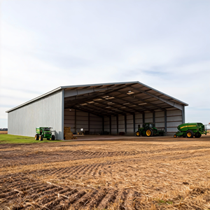 מבנה מתכת טרומי מודרני, זול, מבנה פלדה למחסנים, למחסנים ולוגיסטיקה - Product Image 1