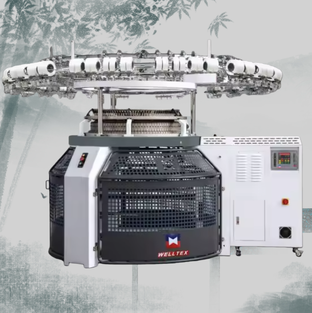 High Speed Single Jersey Terry Velour Circular Knitting Machine