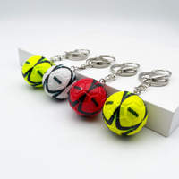 Porte-clés de football réfléchissant avec logo personnalisé, porte-clés de football 3D personnalisé, étiquette réfléchissante pour club sportif, cadeau promotionnel