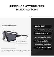 2025 unisexe à la mode cyclisme lunettes de soleil bleu argent lentilles sport lunettes course pêche équitation hommes femmes enfants rouge lentille couleur