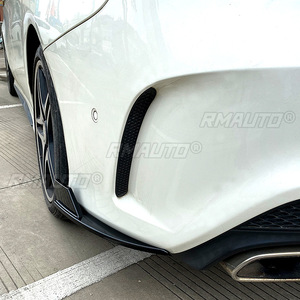 Rear Bumper <b>Diffuser</b> Splitter Canard Spoiler for Mercedes Benz CLA Class C117 W117 AMG CLA45 2013-2019 <b>Car</b> Accessories - Product Image 5