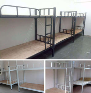 <span class=keywords><strong>Lit</strong></span> superposé en métal à deux niveaux pour chambre d'étudiant, mobilier de dortoir <span class=keywords><strong>pas</strong></span> <span class=keywords><strong>cher</strong></span> - Product Image 6
