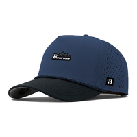 Casquette de baseball tendance 5 panneaux imperméable flottante en coton personnalisable avec bandeau absorbant et étiquette adhésive en PVC du fabricant M