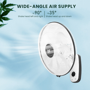 Usine directe 16 \ "ventilateur mural oscillant 3 vitesses Restaurant commercial ventilateur suspendu pour hôtels pour garage et camping-car - Product Image 4