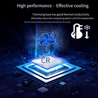 Pâte thermique électronique grise OEM 1.0 W/m K pour capteurs de température de voitures, réfrigérateurs et assemblages de CPU