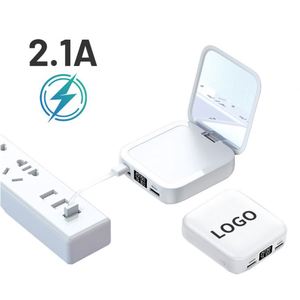 Portable 20000mah Power Bank Custom Mini Size Pink Color Fast <b>Charging</b> Mirror Powerbank with Logo - Product Image 2