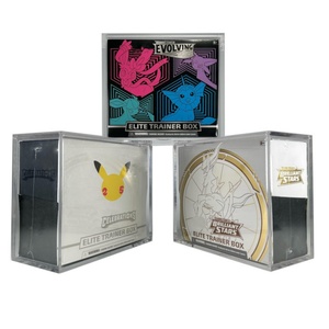 Caja de Exhibición Acrílica Moderna de Lujo Personalizada al por Mayor, Resistente al Agua, con Cierre Magnético, para ETB Booster Box - Product Image 6