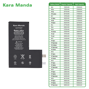 Kara Manda OEM Produttore di Celle Batteria di Alta Qualità per iPhone 16 Pro Senza Flex Senza Messaggio Pop-up - Product Image 6