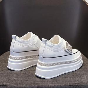 Zapatillas de Plataforma Gruesa Impermeables con Soporte de Arco para Caminar, Estilo Diseñador, que Aumentan la Altura - Product Image 4