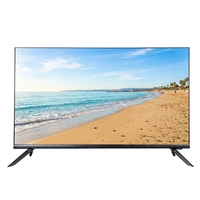 Téléviseur LED intelligent Android DVB-T2 numérique et analogique à écran plat de 32, 43, 50, 55 pouces, vente en gros, directement de l'usine, offre spéciale