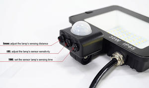 Lampu Sorot LED Otomotif Sensor Gerak PIR Tahan Air IP66 Desain Baru untuk Luar Ruangan dengan Daya 30W 50W 100W, Menyala saat Senja dan Senja - Product Image 4