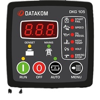 Contrôleur de moteur de générateur DKG105 Panneau de module de contrôleur de moteur diesel d'arrêt de démarrage automatique pour générateur de moteur à essence diesel
