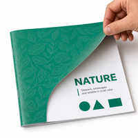 Service d'impression personnalisé ZHEHAN Jiangsu pour catalogues/brochures/dépliants A5 avec reliure à peignes plastiques et papier offset 300 g/m²