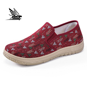 Chaussures femmes printemps et été nouvelles pompes toile plate paresseux décontracté tout match vieux tissu de pékin - Product Image 3