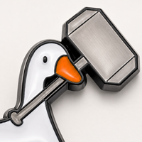 Épinglette personnalisée moderne en alliage de zinc émaillé souple, motif canard de dessin animé amusant, personnage mignon de meme, ornement vestimentaire, fabricant OEM