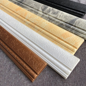 Rodapié <span class=keywords><strong>autoadhesivo</strong></span> respetuoso con el medio ambiente de fábrica, líneas de rodapiés de 10Cm de alta calidad - Product Image 1