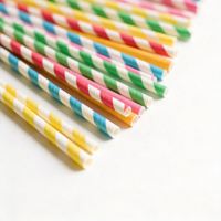 Pailles jetables personnalisables en pâte de bois écologiques et recyclables, sans danger pour les aliments, pour restaurants et événements