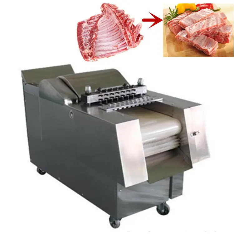 산업 돼지 농장 사용 돼지 고기 스테이크 갈비 돼지 발 절단 도마 기계
