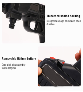 Pistola per Pulizia ad Alta Pressione, per Lavaggio Auto, Lavaggio Pareti e Pavimenti, Strumento Portatile per Irrigazione Fiori - Product Image 3