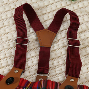 Ensemble de vêtements élégant à carreaux 3 pièces pour bébé garçon, tenue formelle pour mariage, fête, cérémonie religieuse, tenue pour tout-<span class=keywords><strong>petit</strong></span> - Product Image 3