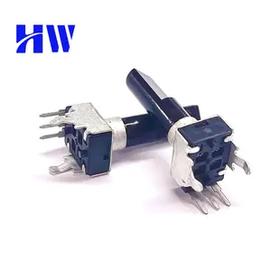 China Made DB-09K Carbon Film 3 pin Single Gang 9mm B103k Vertical Rotary Potentiometer for Car Audio