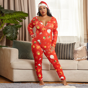 Mujeres largas <span class=keywords><strong>de</strong></span> talla grande Onesie 5Xl <span class=keywords><strong>pijamas</strong></span> ropa <span class=keywords><strong>de</strong></span> dormir adultos Sexy personalizado al por mayor adulto Onesie <span class=keywords><strong>Navidad</strong></span> Onesies para mujeres <span class=keywords><strong>Pijamas</strong></span> - Product Image 2