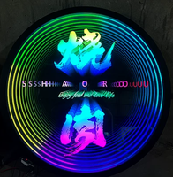 Panneau lumineux LED sans fil DMX512 3D personnalisable avec RGB et 5000K pour piste de danse de boîte de nuit IP65