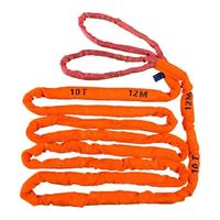 Sangle en sangle tissée sans fin en polyester, personnalisée, légère, haute résistance, certifiée CE, anti-âge, pour la vente en gros