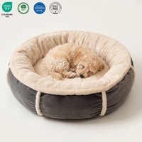 Lit pour animaux de compagnie portable, durable et chaud, avec impression de logo, canapé pour chiens et chats, lit pour chien lavable