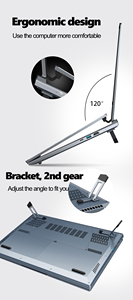 Laptop văn phòng màn hình kép 16 inch hoàn toàn mới, Intel Core I7-1360P, 32GB/64GB, SSD 4TB, màn hình cảm ứng kép, bàn phím tiếng Anh - Product Image 6