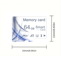 Tarjeta de Memoria SD de Entrega Rápida de Fábrica YHX, 16 GB, 32 GB, 64 GB, 128 GB, 100 % de Capacidad, Alta Velocidad, Adaptador de Tarjeta TF de 128 GB para Paquetes de Fotos
