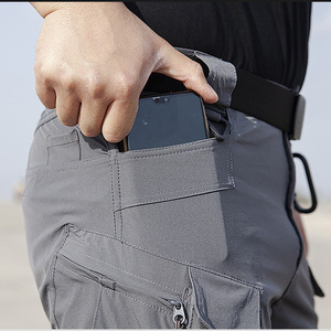 Pantalones <span class=keywords><strong>Cargo</strong></span> de Trabajo para Hombre al por Mayor, Pantalones Casuales para Senderismo y <span class=keywords><strong>Jogging</strong></span>, Pantalones de Ocio - Product Image 3