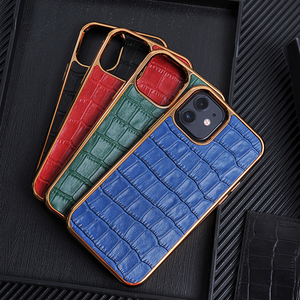 Champagne gold frame in bianco di caso per il <span class=keywords><strong>iPhone</strong></span> <span class=keywords><strong>12</strong></span> pro con la scanalatura di Lusso di placcatura caso della copertura del telefono per il <span class=keywords><strong>iPhone</strong></span> di Apple <span class=keywords><strong>12</strong></span> max - Product Image 4