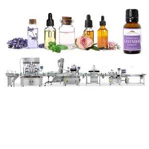 Automatic Quantitative Hair Essential Oil Small Bottle Filling And Capping Machine