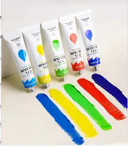 Hot sale single aluminum tube 12ml large capacity oil paint/high quality painting paint art supplies