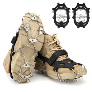 Crampons à neige et glace NOVISON de haute qualité, crampons personnalisés avec logo, crampons antidérapants pour l'escalade en plein air, pointes métalliques pour bottes, numéro de modèle - Product Image 1