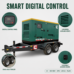 เครื่องกำเนิดไฟฟ้าดีเซลสำหรับใช้ในครัวเรือนขนาด 10KW 16KW 20KW 30KW สำหรับสำรองไฟ ใช้เครื่องยนต์ Weichai YTO Cummins Perkins Yuchai ได้รับมาตรฐาน EAC EPA CE ISO UKCA ROHS - Product Image 6