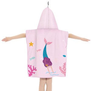 Serviette de bain à capuche, serviette de plage, douce, pour bébés, dinosaures, couverture de piscine, Poncho, <span class=keywords><strong>Cape</strong></span>, cadeau pour enfants de 1 à 7 ans, lot de pièces - Product Image 3