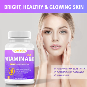 Cápsulas de Gel Suave de Vitamina D3, Vitamina E y Aceite de Hígado de Bacalao Ausreson, Suplementos de Vitaminas y Minerales, Cápsulas de Vitamina A - Product Image 2