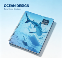 Cuaderno Espiral Personalizado, Cuadernos de Ejercicios al por Mayor con Diseño de Patrones
